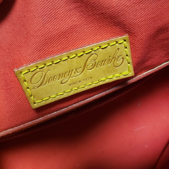 Dooney and Bourke Chevron Satchel - Picture 3 of 7